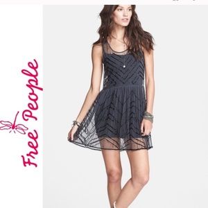 Free people sequent mini party dress